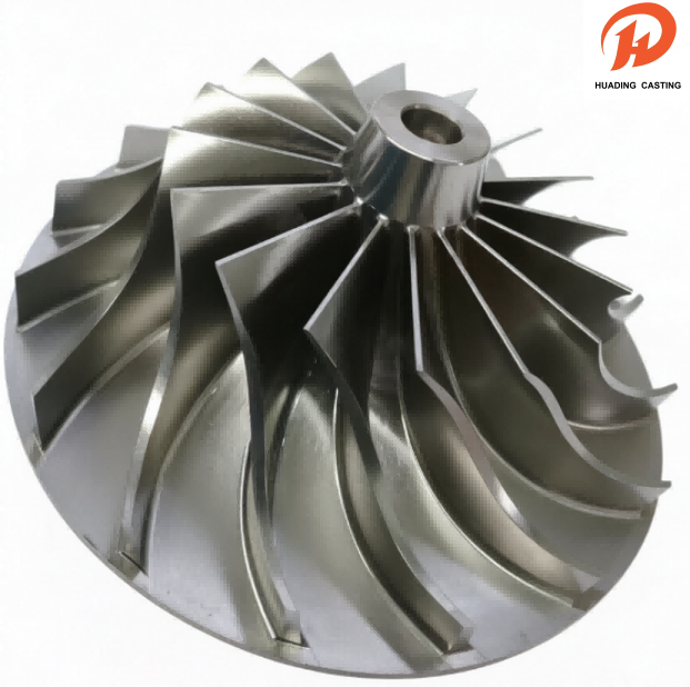 Ukuchaneka kwe-CNC yoMshini we-Centrifugal Compressor Impellers